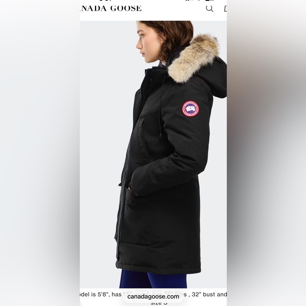 Canada Goose Trillium Parka with Fur Hood